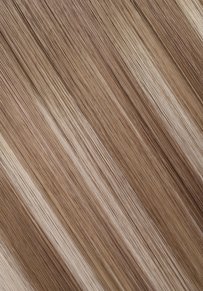 BELLAMI Professional Infinity Weft | 16" 60g Sweetheart Blonde #8C/80 Hybrid Blends Hair Extensions