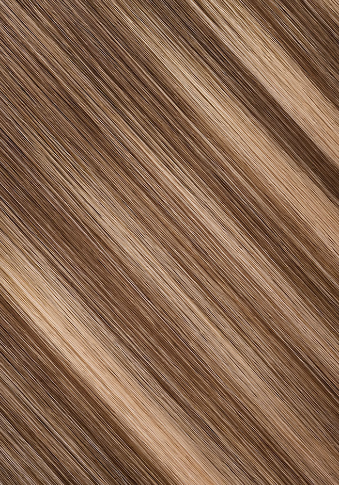 BELLAMI Professional Infinity Weft | 22" 85g 24K Glimmer (#3/#24) Hybrid Blend Hair Extensions