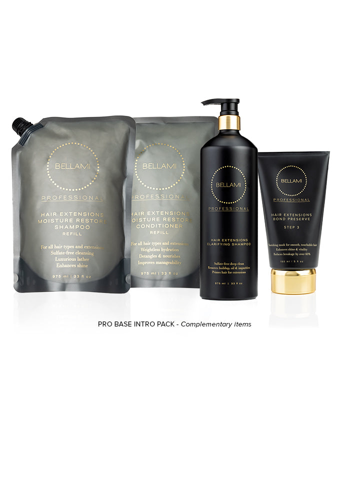 (CAN) BASE INTRO PACK (PROFESSIONAL HAIR EXTENSION CARE PRODUCTS)