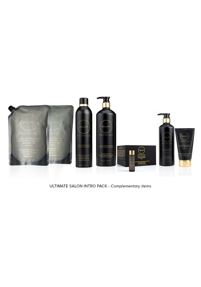 (CAN) ULTIMATE SALON INTRO PACK (PROFESSIONAL HAIR EXTENSION CARE PRODUCTS)