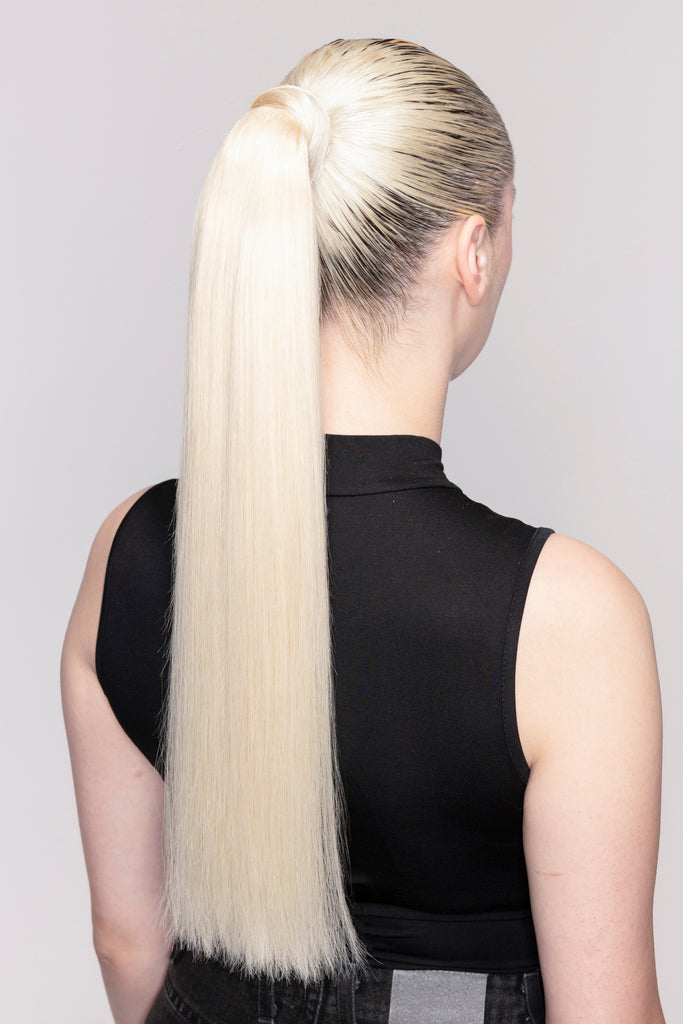 "The Ponytail" by Bellami x Andrew Fitzsimons | 20" 100g Ash Blonde (60)
