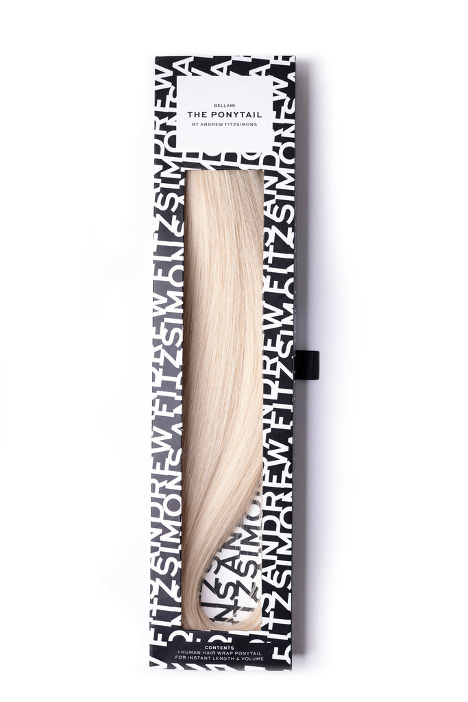 "The Ponytail" by Bellami x Andrew Fitzsimons | 20" 100g Ash Blonde (60)