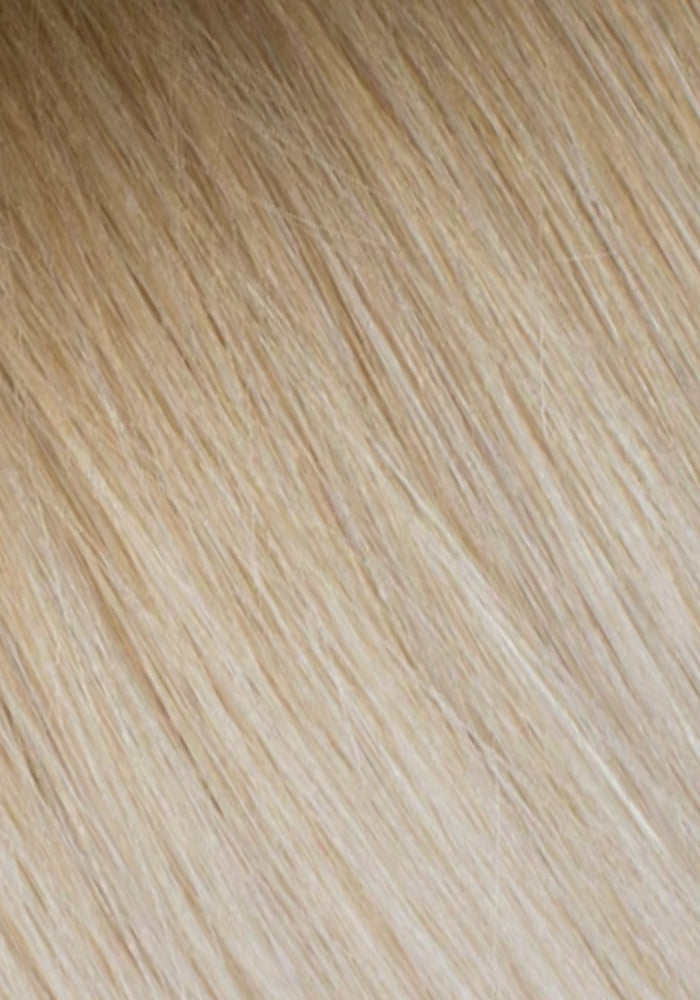 BELLAMI Professional Volume Weft | 20" 145g Ash Brown/Golden Blonde #8/#610 Rooted Body Wave Hair Extensions