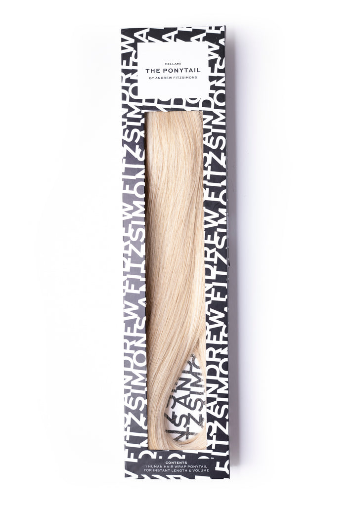 "The Ponytail" by Bellami x Andrew Fitzsimons | 20" 100g Butter Blonde (10-16-60)