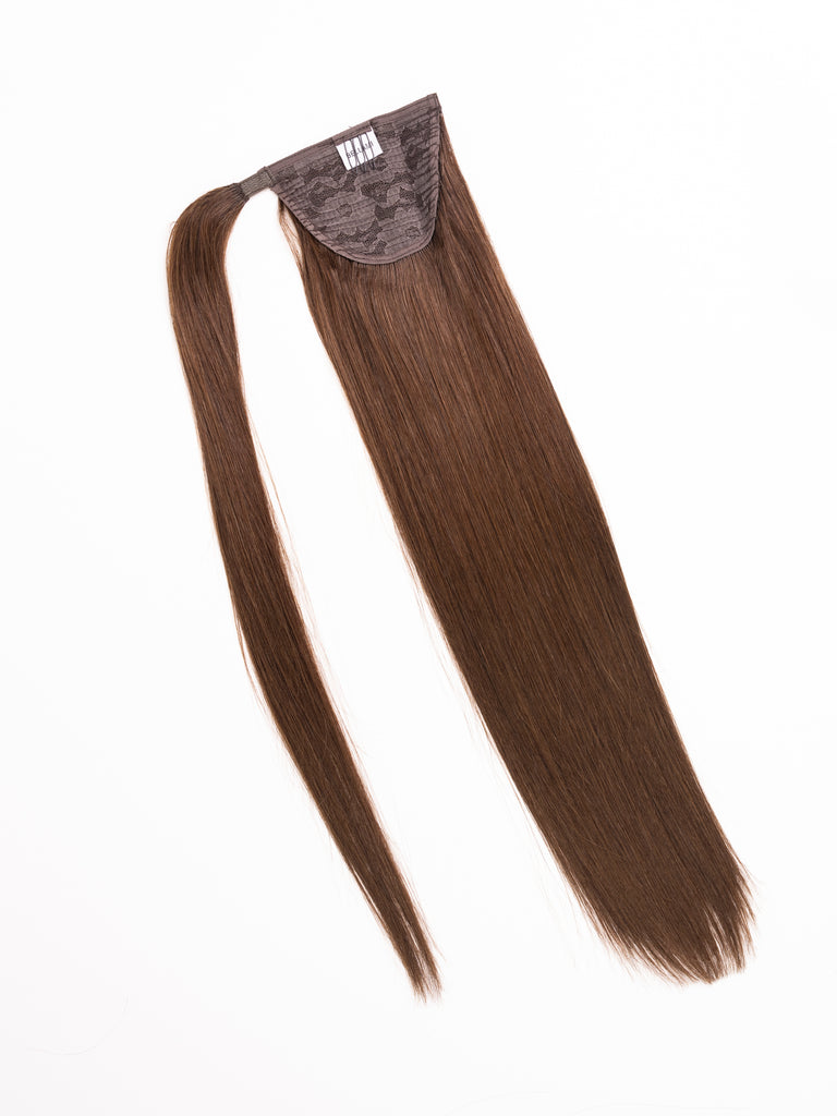 "The Ponytail" by Bellami x Andrew Fitzsimons | 20" 100g Chocolate Brown (4)