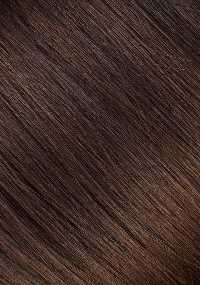 BELLAMI Professional Infinity Weft | 24" 90g Chocolate Mahogany #1B/#2/#4 Sombre Hair Extensions
