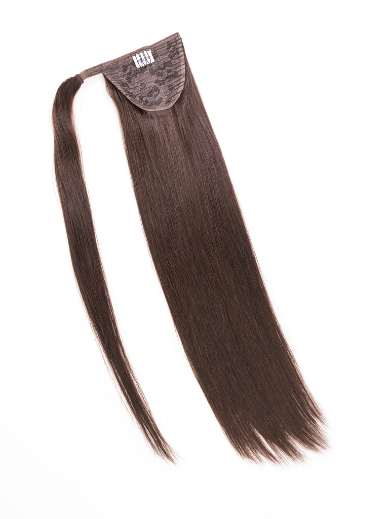 "The Ponytail" by Bellami x Andrew Fitzsimons | 20" 100g Dark Brown (2)