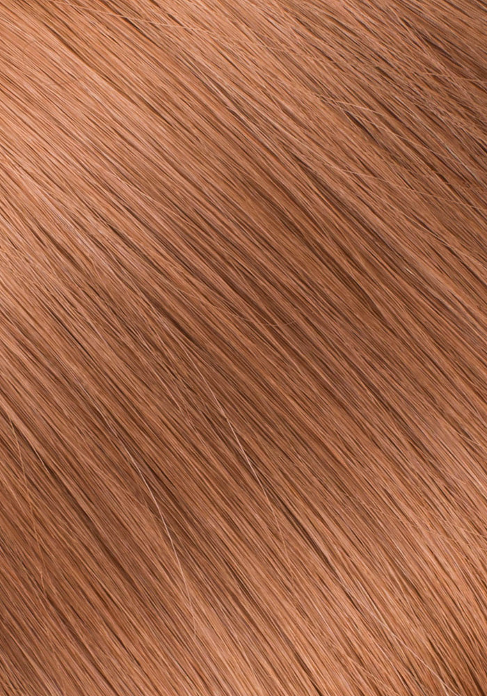 BELLAMI Professional Infinity Weft | 22" 85g Ginger (#30) Natural Hair Extensions