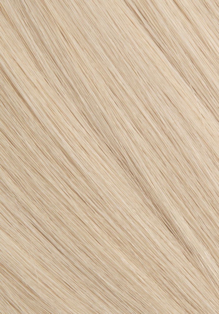 BELLAMI Professional Infinity Weft | 16" 60g Icy Silver #66 Natural Hair Extensions
