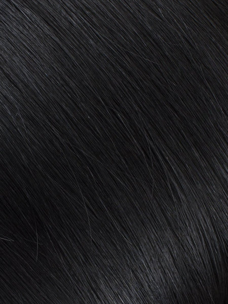 BELLAMI Professional Infinity Weft 20" 80g Jet Black #1 Natural Hair Extensions