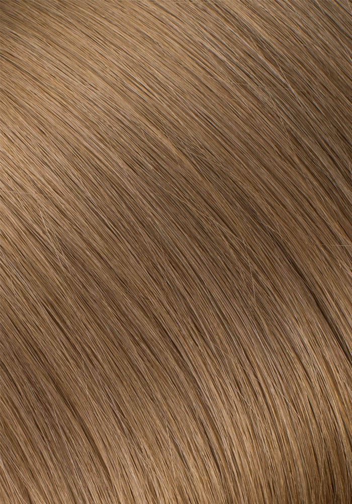 BELLAMI Professional Infinity Weft | 22" 85g Light Ash Brown (#9) Natural Hair Extensions