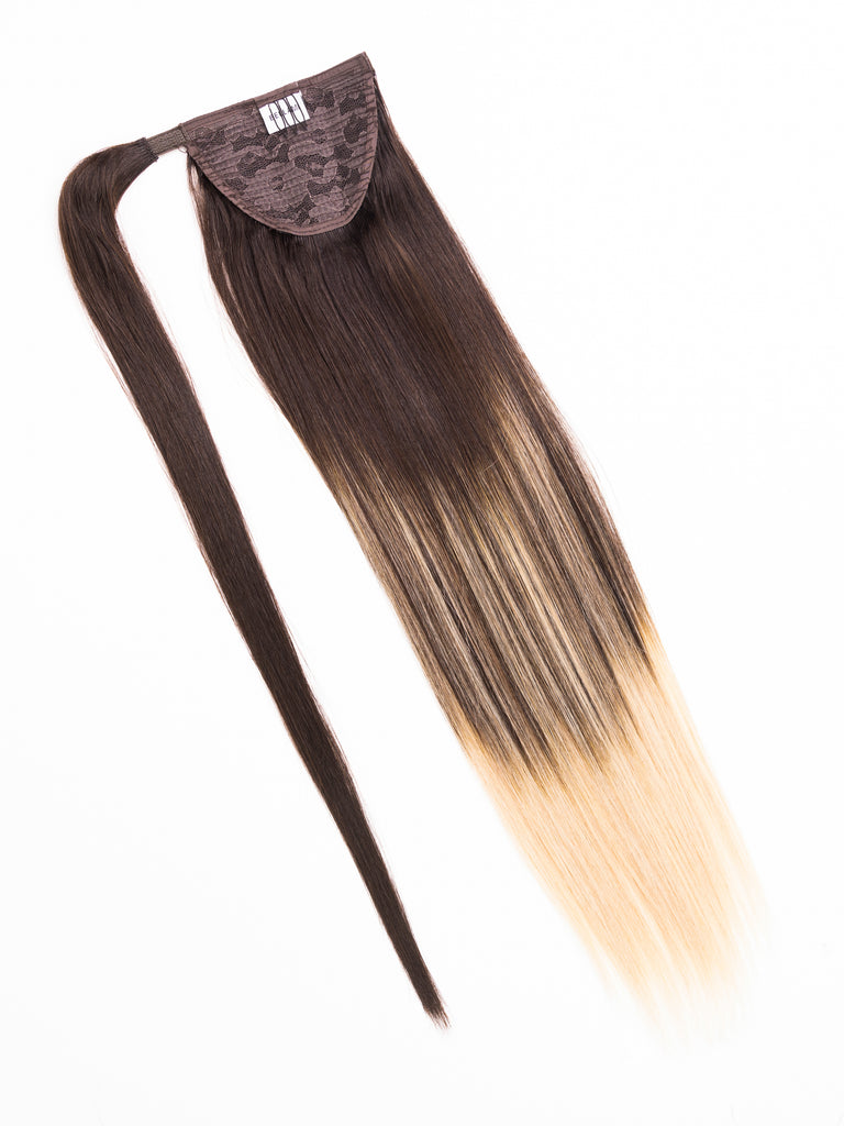 "The Ponytail" by Bellami x Andrew Fitzsimons | 24" 120g Mochachino Brown/Dirty Blonde (1C/18) Balayage