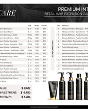 (CAN) PREMIUM INTRO PACK (RETAIL HAIR EXTENSION CARE PRODUCTS)