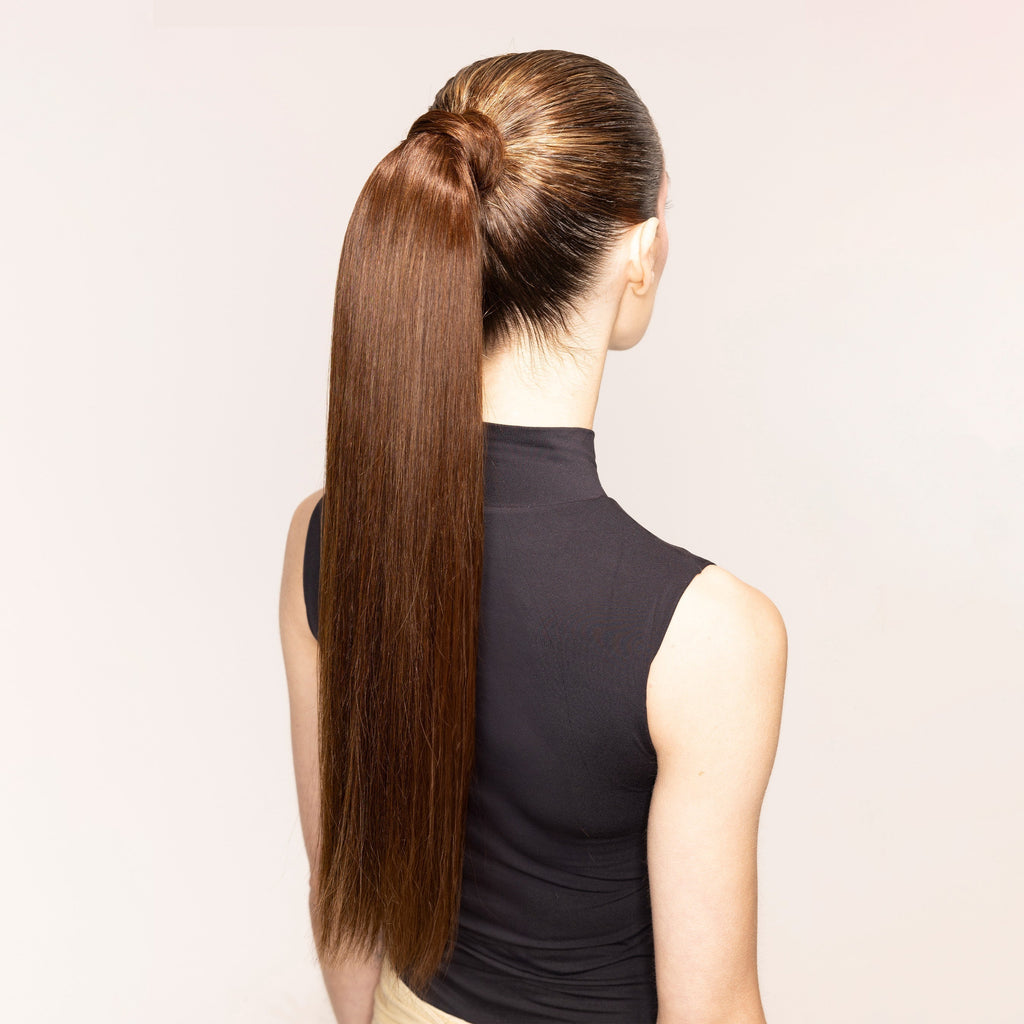 "The Ponytail" 2.0 by Bellami x Andrew Fitzsimons | Chocolate Brown 20"