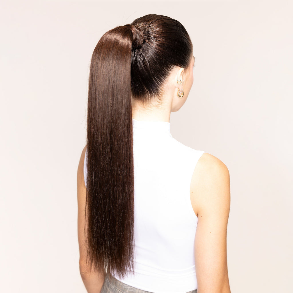 "The Ponytail" 2.0 by Bellami x Andrew Fitzsimons | Dark Brown 20"