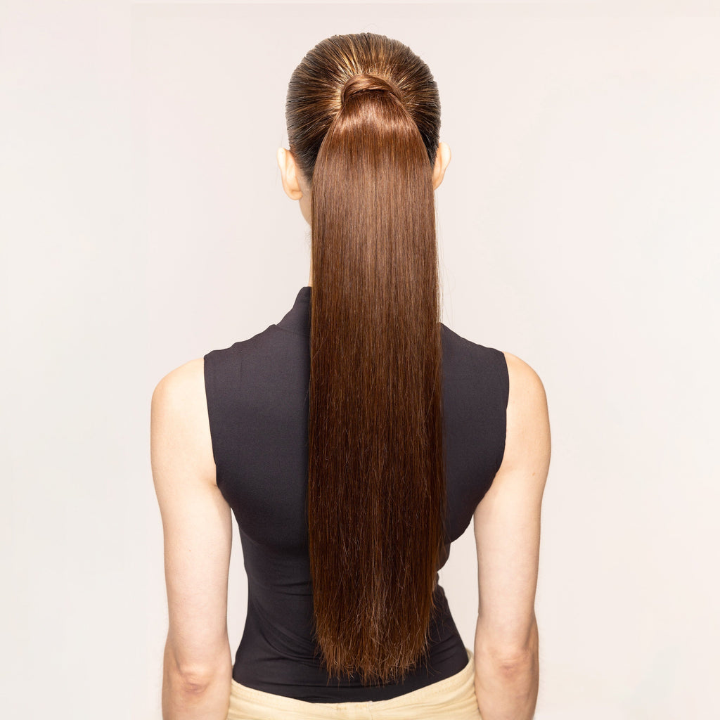 "The Ponytail" 2.0 by Bellami x Andrew Fitzsimons | Chocolate Brown 20"