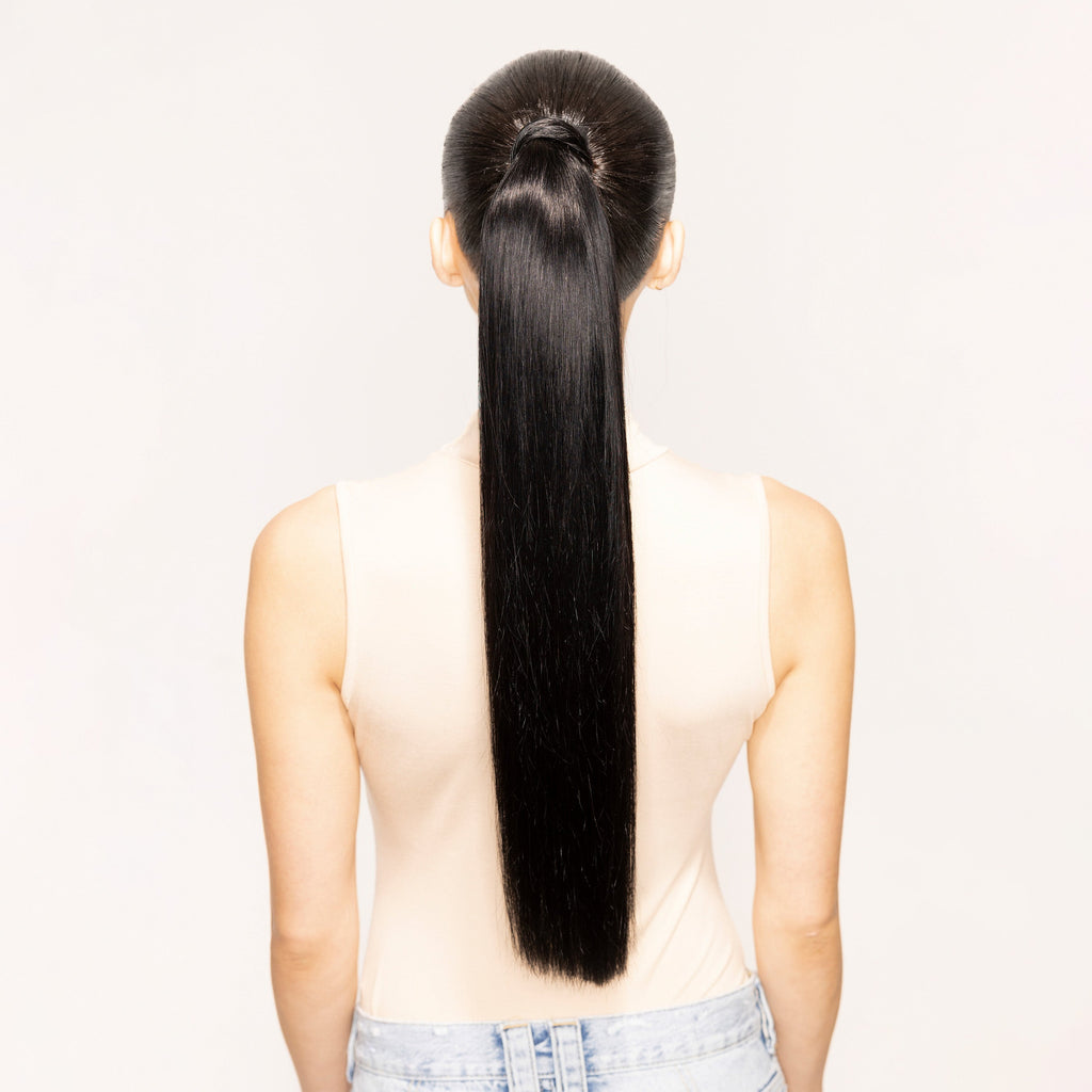 "The Ponytail" 2.0 by Bellami x Andrew Fitzsimons | Jet Black 20"