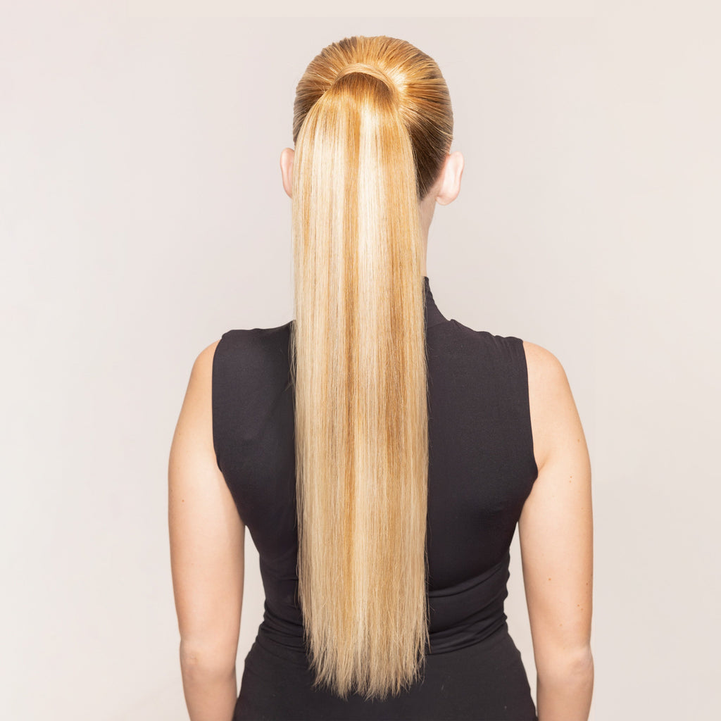 "The Ponytail" 2.0 by Bellami x Andrew Fitzsimons | Vanilla Latte 20"