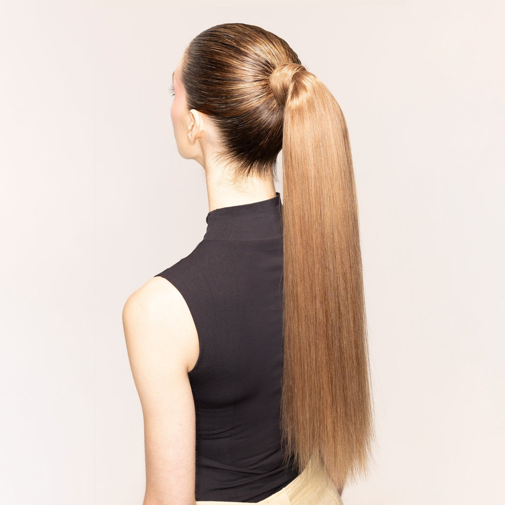 "The Ponytail" 2.0 by Bellami x Andrew Fitzsimons | Ash Brown 24"