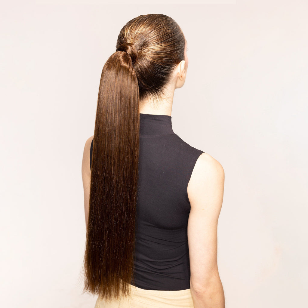 "The Ponytail" 2.0 by Bellami x Andrew Fitzsimons | Chocolate Brown 24"