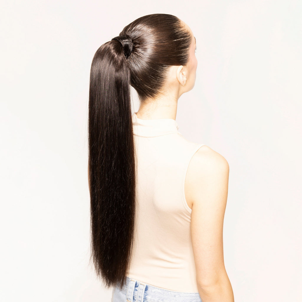 "The Ponytail" 2.0 by Bellami x Andrew Fitzsimons | Off Black 24"