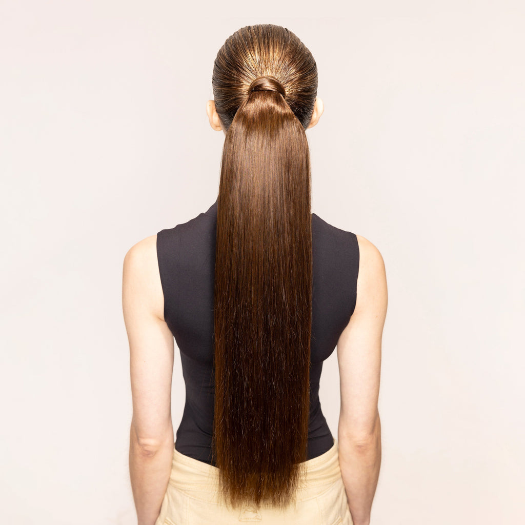 "The Ponytail" 2.0 by Bellami x Andrew Fitzsimons | Chocolate Brown 24"