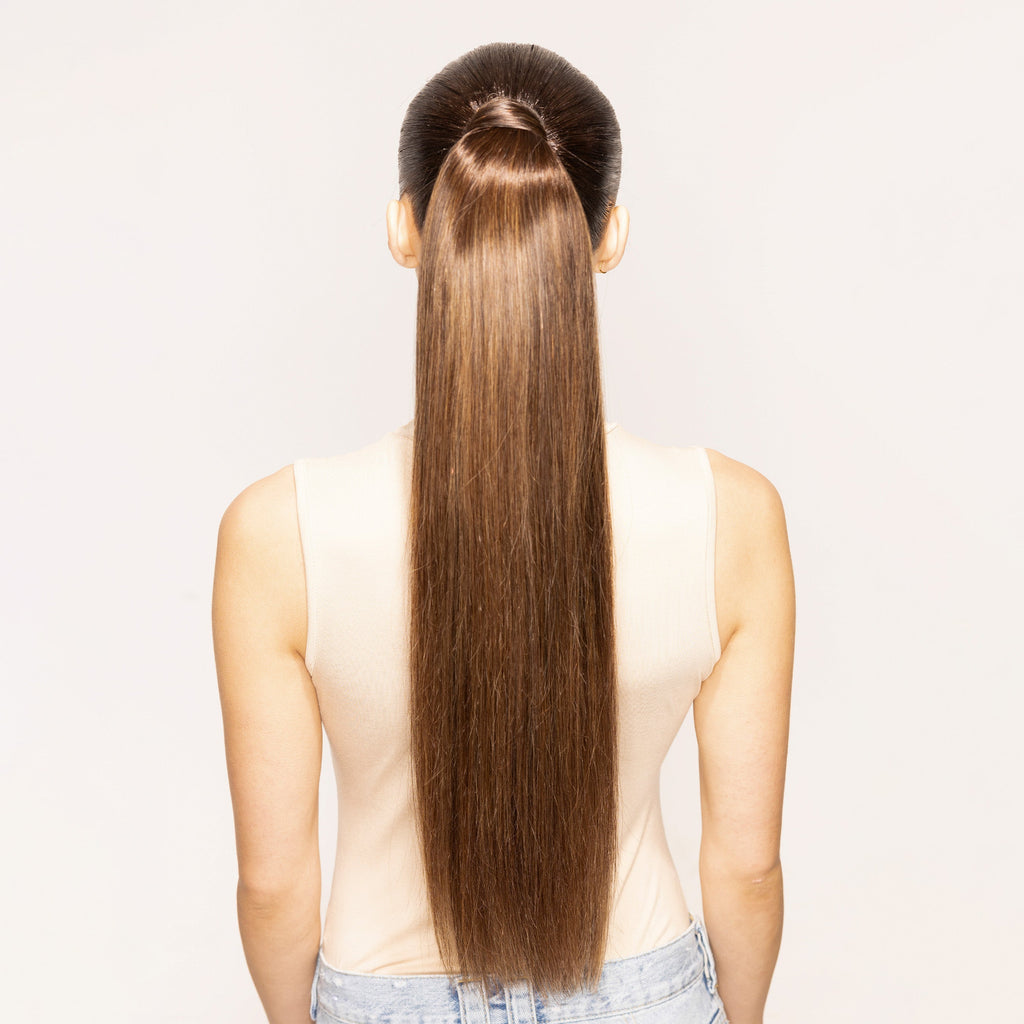 "The Ponytail" 2.0 by Bellami x Andrew Fitzsimons | Dark Honey Cocoa 24"