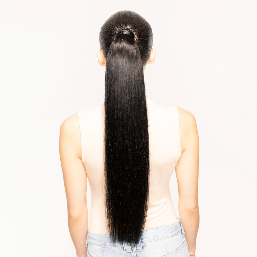 "The Ponytail" 2.0 by Bellami x Andrew Fitzsimons | Jet Black 24"