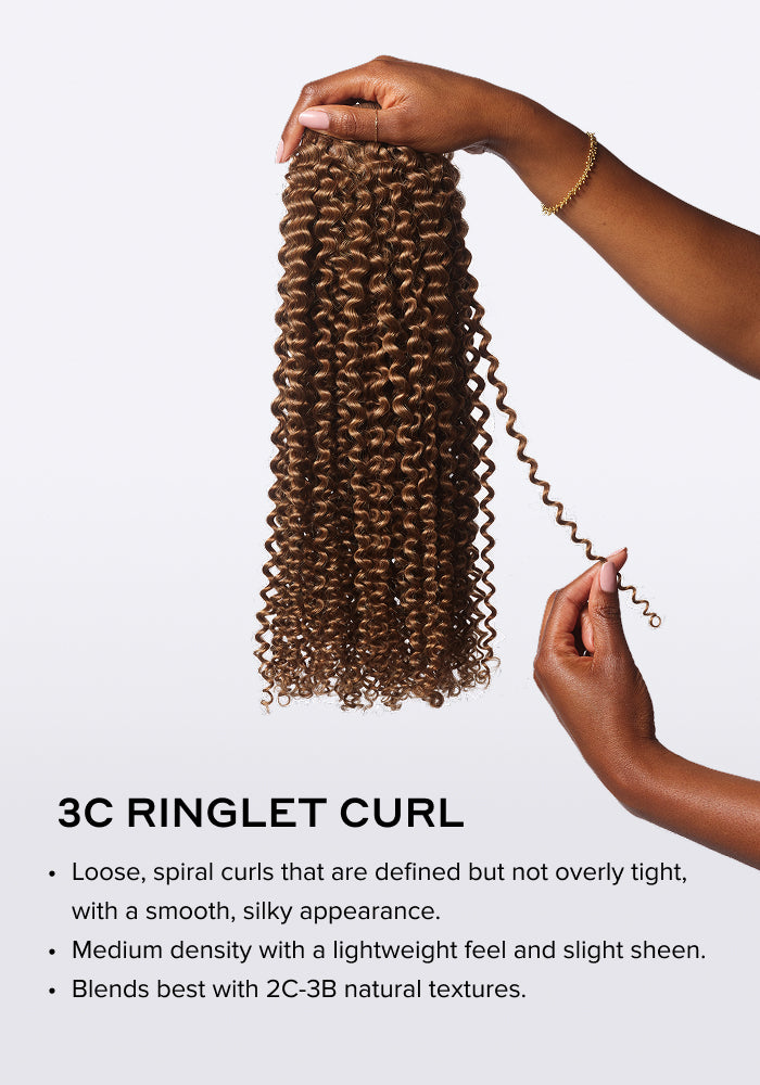 BELLAMI Professional Silk Seam™ | 240g  24" Dark Brown/Ash Brown Ombre (3C) Textured Hair Extensions