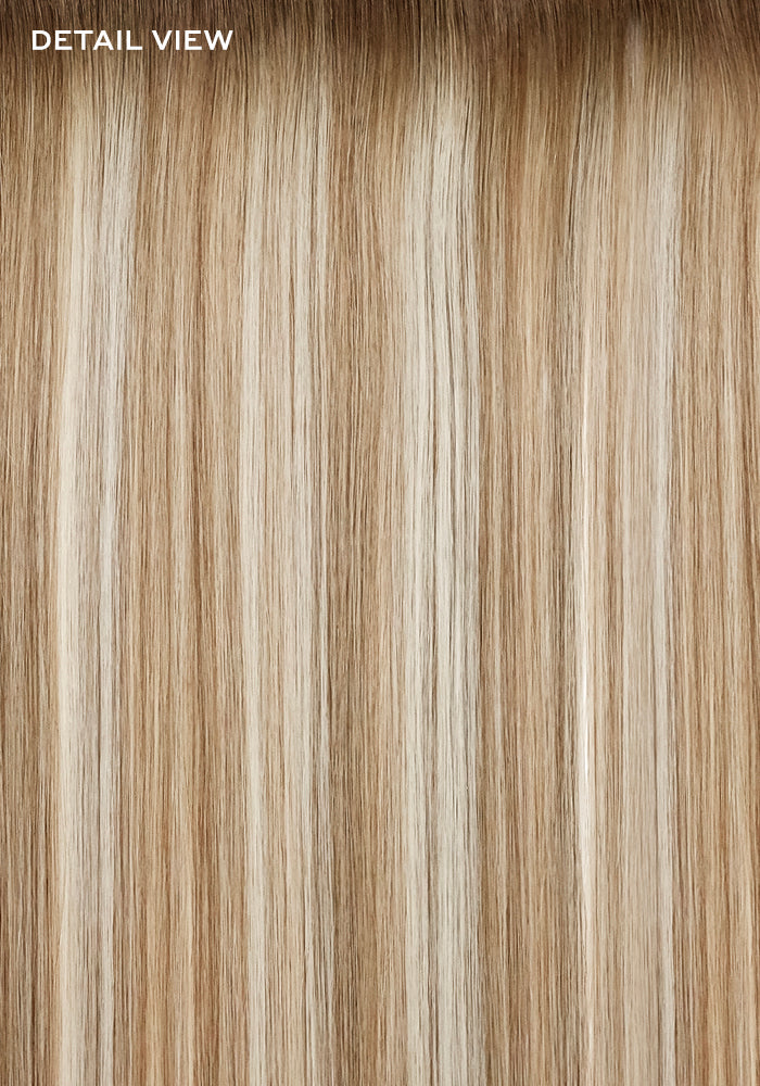 BELLAMI Professional Infinity Weft | 24" 90g White Truffle (#80/18/46) Rooted Eric Vaughn Blends