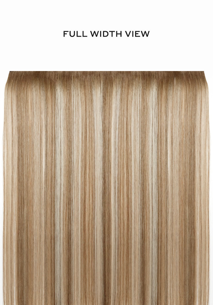 BELLAMI Professional Infinity Weft | 24" 90g White Truffle (#80/18/46) Rooted Eric Vaughn Blends