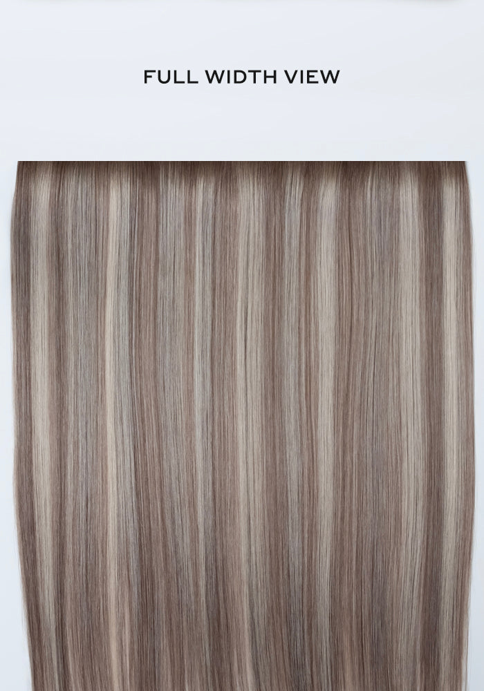 BELLAMI Professional Flex Weft | 16" 120g Smoked Ice (#1CC/88) Rooted Eric Vaughn Blends