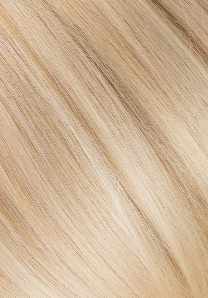 BELLAMI Professional Flex Weft | 20" 145g Dirty Blonde/Platinum #18/#70 Sombre Hair Extensions