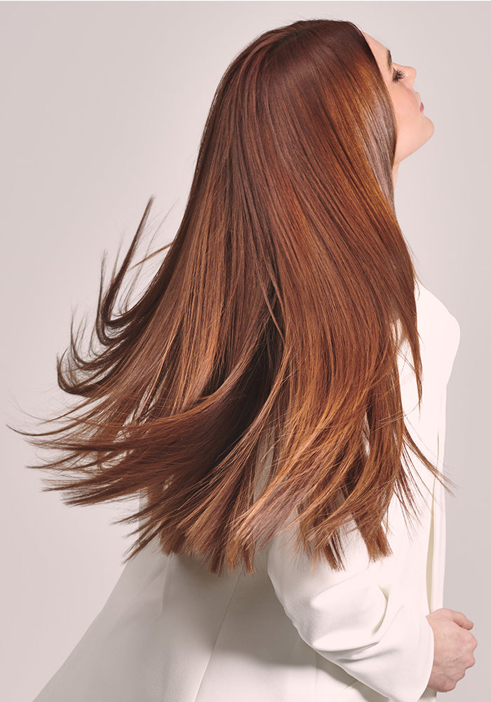 BELLAMI Professional Infinity Weft | 16" 60g Golden Firecracker #530/D10/16 Hybrid Blends Hair Extensions