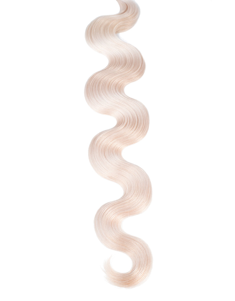 BELLAMI Professional Volume Weft | 24" 175g Ash Blonde #60 Natural Body Wave Hair Extensions