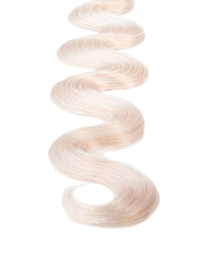 BELLAMI Professional Volume Weft | 24" 175g Ash Blonde #60 Natural Body Wave Hair Extensions