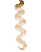 BELLAMI Professional Volume Weft 20" 145g Ash Brown/Golden Blonde #8/#610 Rooted Body Wave Hair Extensions