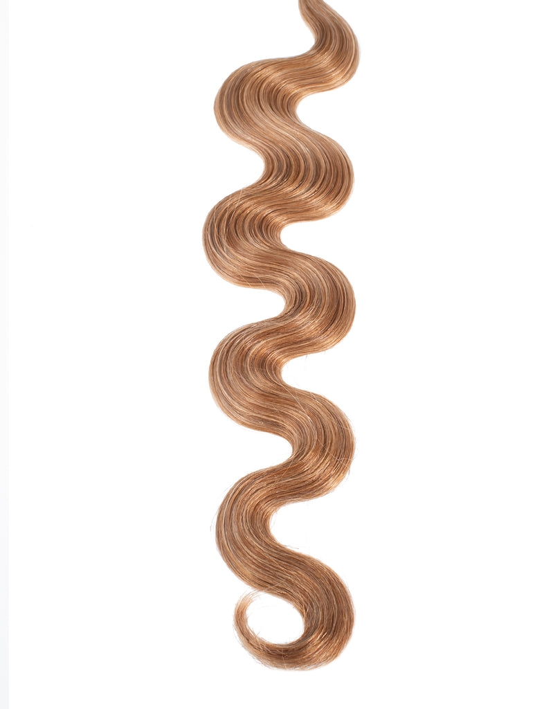 BELLAMI Professional Volume Weft | 20" 145g Bronde #4/#22 Marble Blends Body Wave Hair Extensions