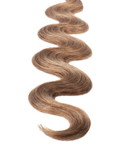 BELLAMI Professional Keratin Tip 20" 25g  Caramel Blonde #18/#46 Marble Blends Body Wave Hair Extensions