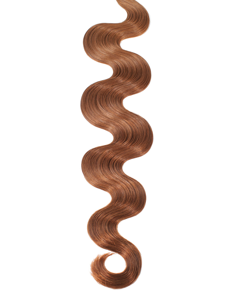 BELLAMI Professional Volume Weft | 16" 120g Chestnut Brown #6 Natural Body Wave Hair Extensions