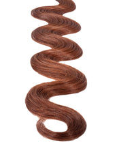 BELLAMI Professional Keratin Tip 16" 25g  Dark Chestnut Brown #10 Natural Body Wave Hair Extensions