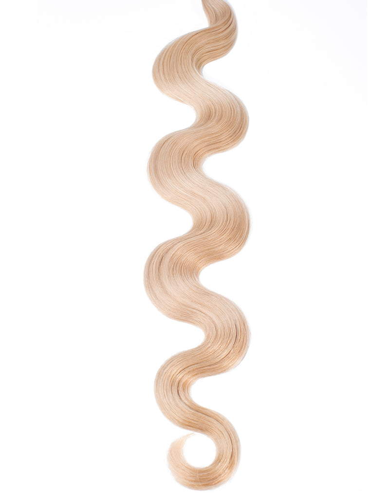 BELLAMI Professional Tape-In | 16" 50g Dirty Blonde #18 Natural Body Wave Hair Extensions