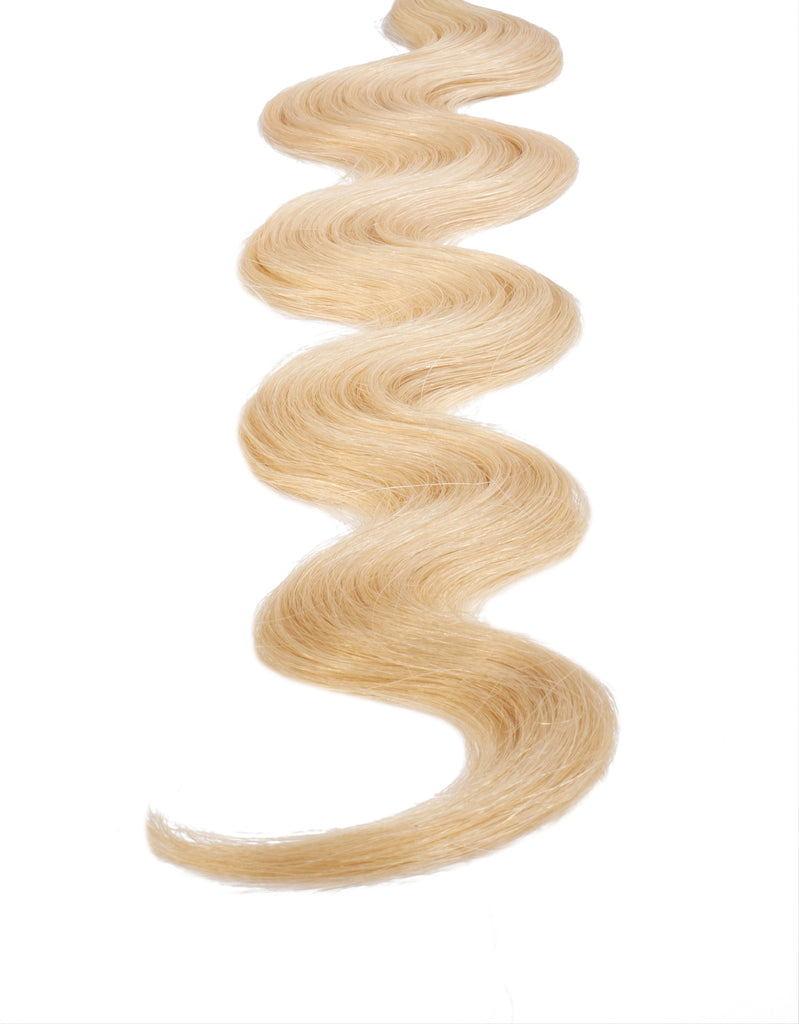 BELLAMI Professional Volume Weft | 16" 120g Golden Blonde #610 Natural Body Wave Hair Extensions
