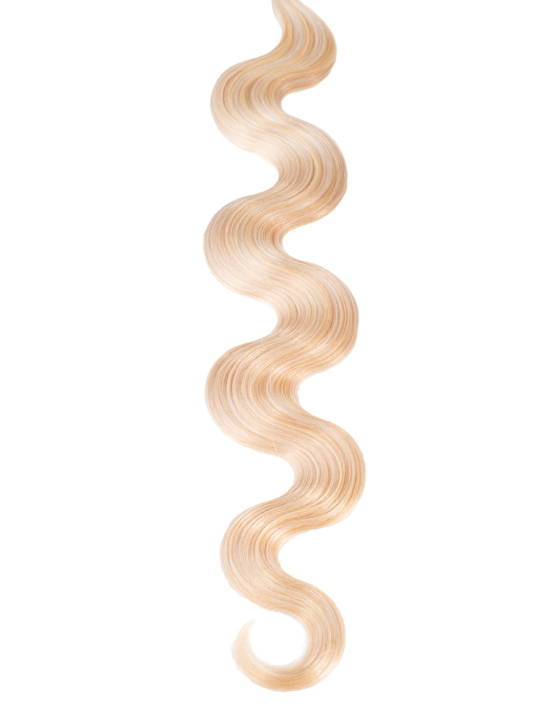 BELLAMI Professional Volume Weft | 20" 145g Honey Blonde #20/#24/#60 Natural Body Wave Hair Extensions
