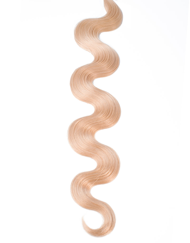 BELLAMI Professional Volume Weft | 24" 175g Strawberry Blonde #27 Natural Body Wave Hair Extensions