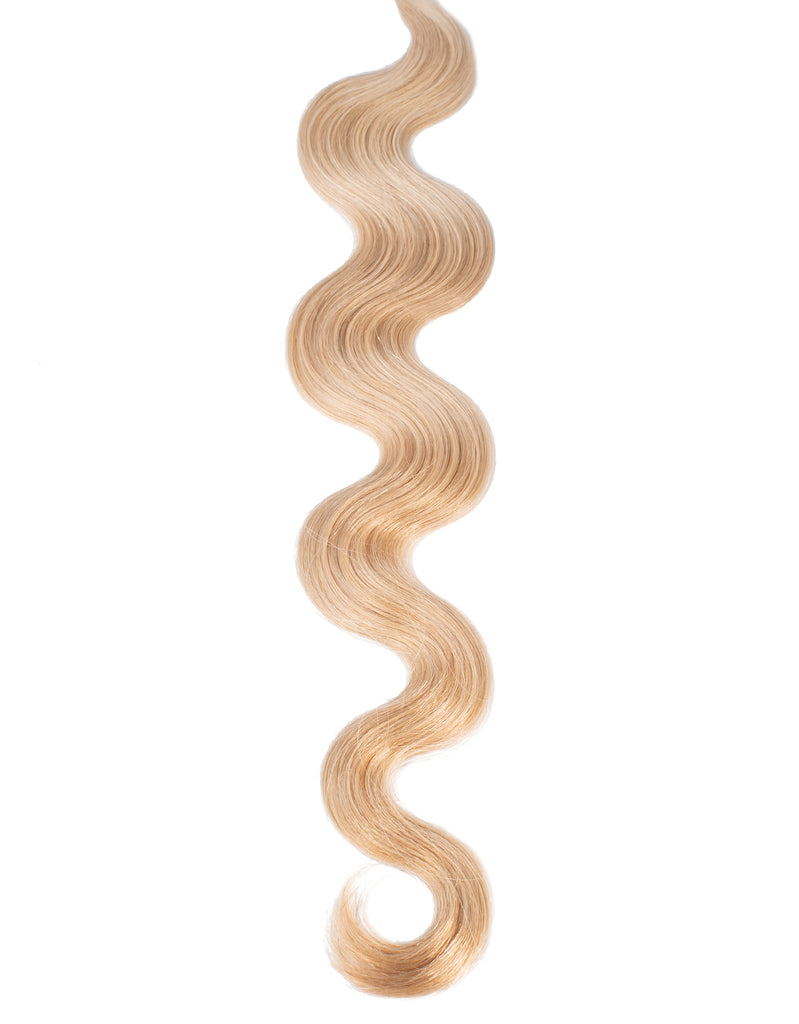 BELLAMI Professional Tape-In | 18" 50g Sunkissed Golden Blonde #18/#60/#610 Marble Blends Body Wave Hair Extensions