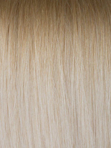 BELLAMI Professional Hand-Tied Weft 16" 56g Ash Brown/Golden Blonde #8/#610 Rooted Hair Extensions