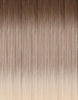 BELLAMI Professional Volume Weft 24" 175g Cool Mochachino Brown/White Blonde #1CC/#80 Balayage Hair Extensions