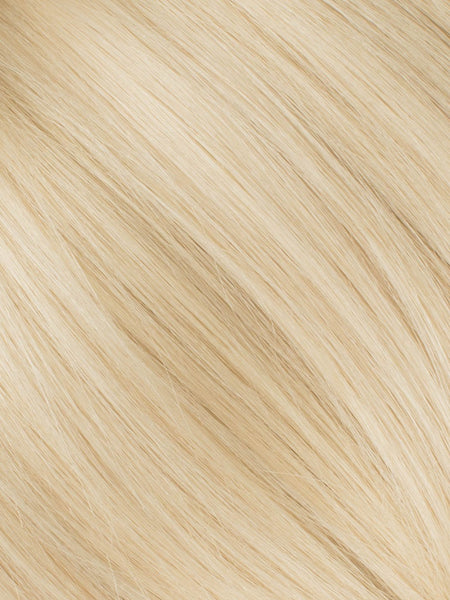 BELLAMI Professional Hand-Tied Weft 16" 56g Beige Blonde #90 Natural Hair Extensions