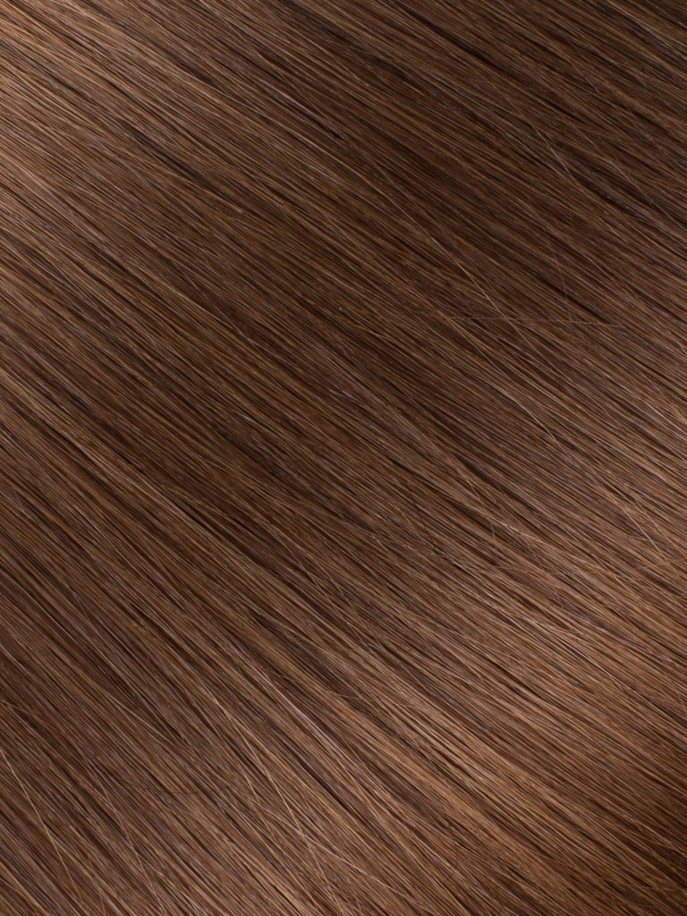 BELLAMI Professional Tape-In | 18" 50g Chocolate Brown #4 Natural Body Wave Hair Extensions
